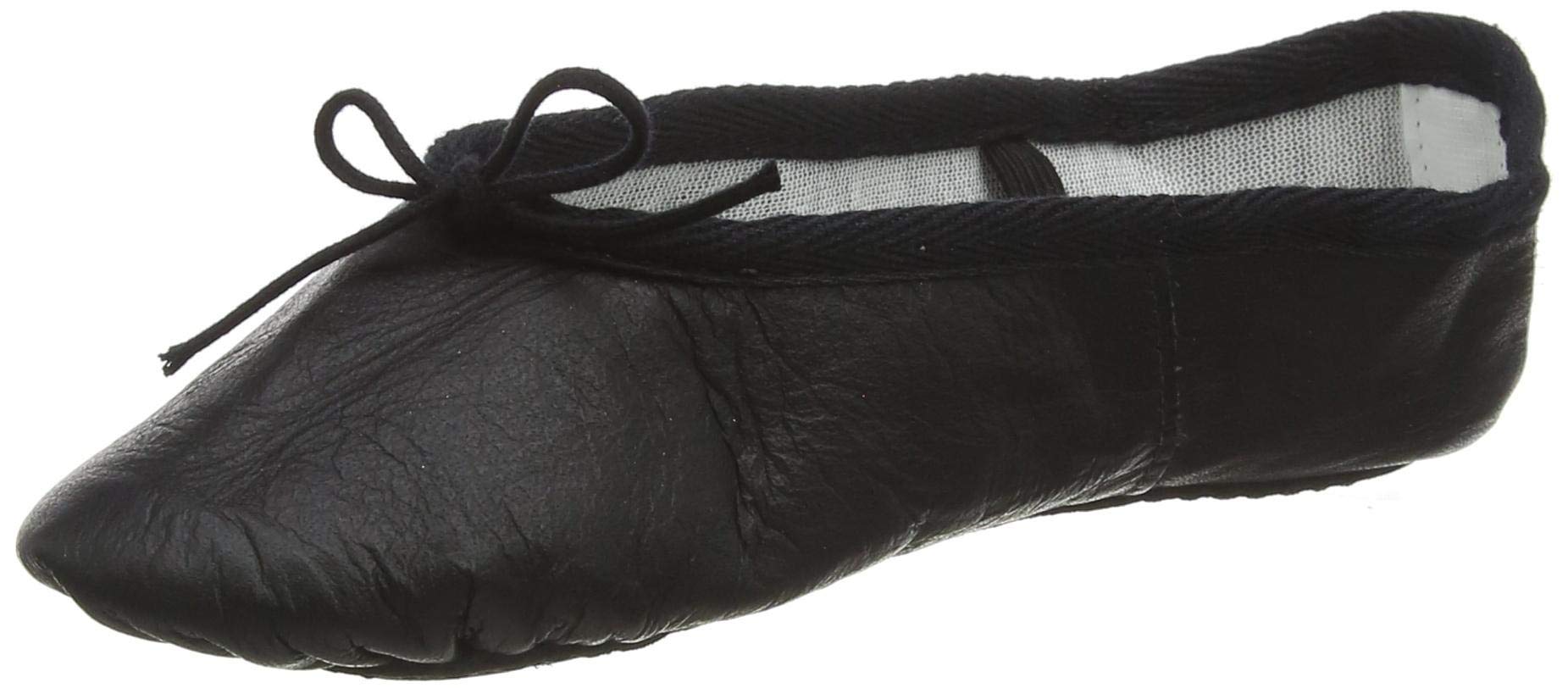 Freed of London Girl's Aspire Dance Shoe, Black, 7 UK Child