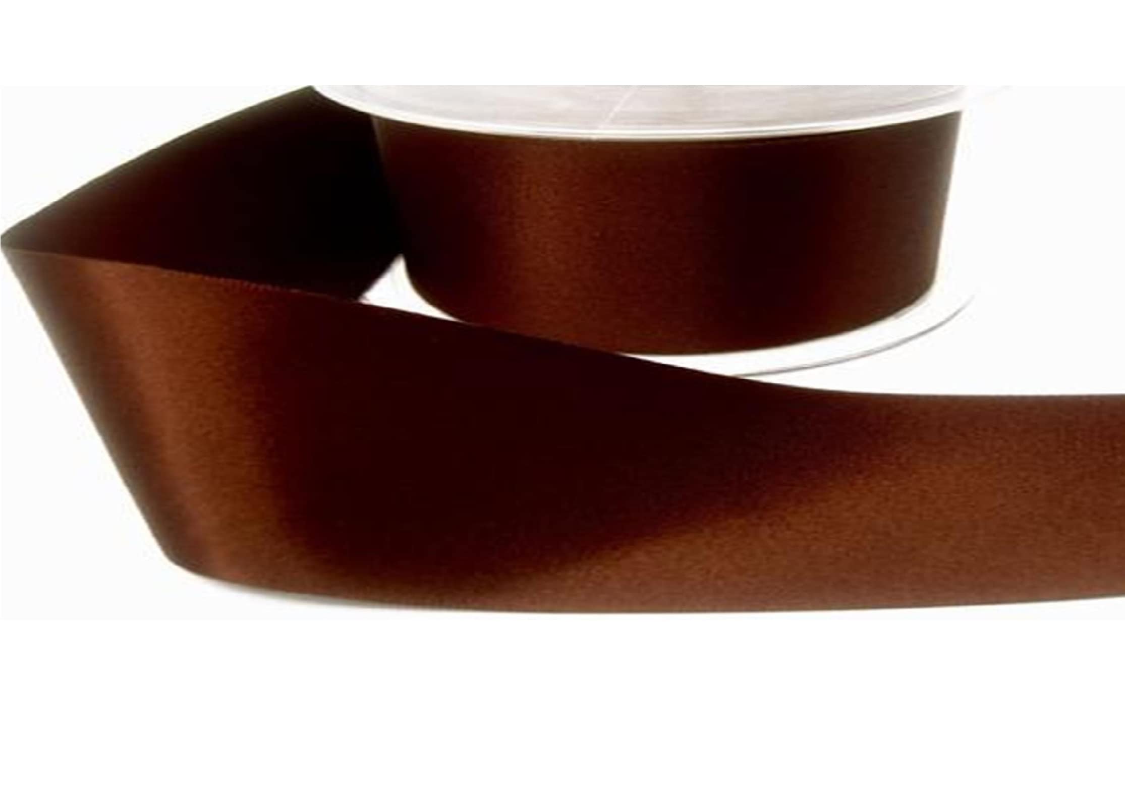 Double Sided Satin Ribbon Size 25mm x 10 Meters, Perfect for Gifts Wrap Sew Party, Decorations Events Dress Wedding Christmas Crafts, Bows Car, DIY, Bouquets, Cake More (Black) — view 196
