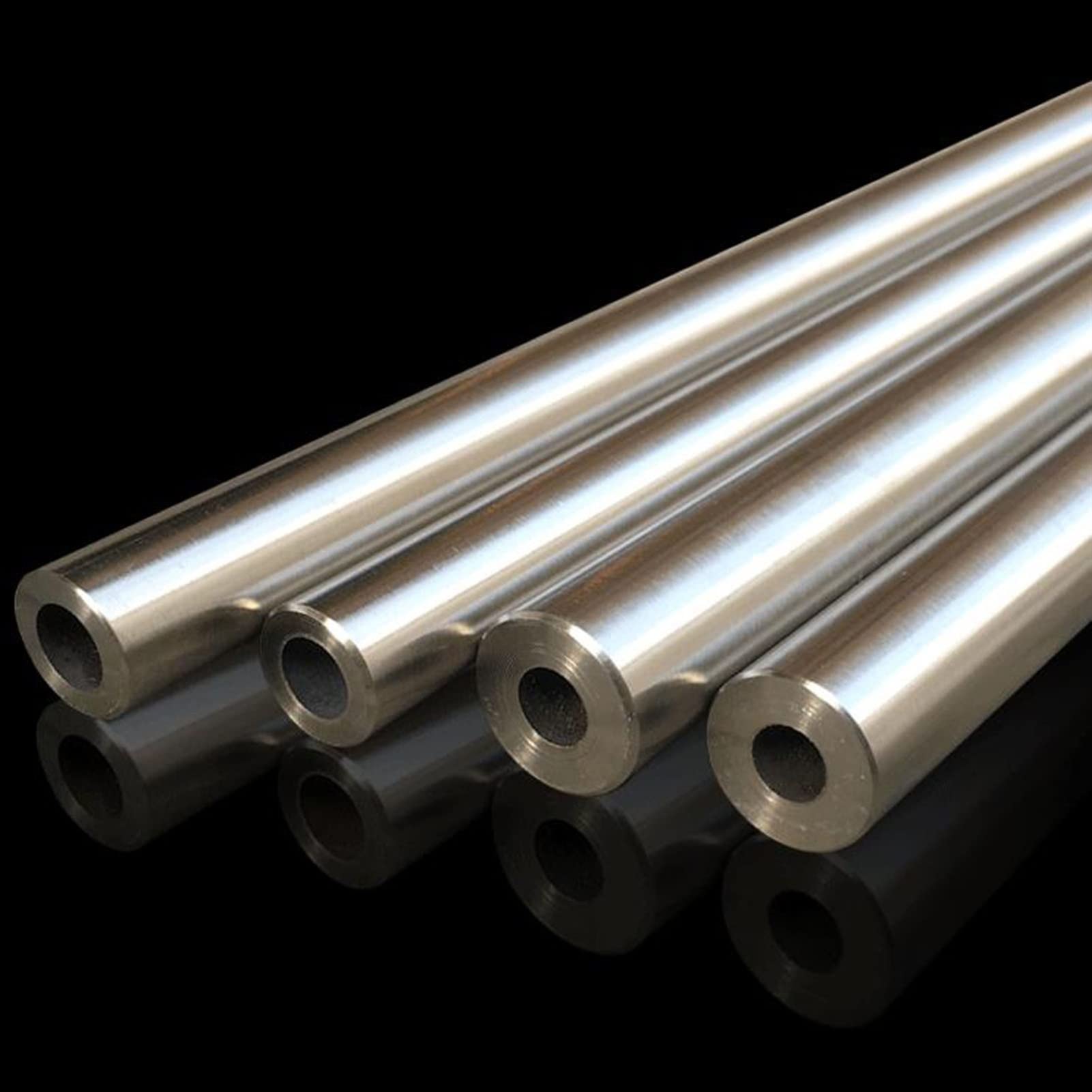 304 Edelstahl nahtlose runde Rohre, 304 Edelstahlrohr, 500 mm, 40 mm Außendurchmesser, mehrere Wandstärken