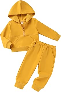 Happy Town Baby Clothes for Girls Boys Toddler Sweatsuit Outfits Set