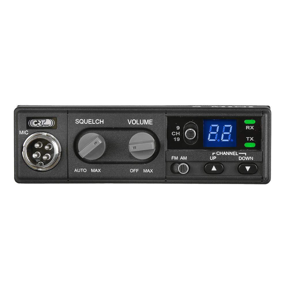 Unbekannt Radio CB CRT S Mini 2, 4W, avec ASQ, 12V, Gain RF, AM-FM
