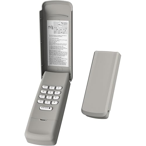 Garage Door Opener Keypad Universal Compatible with Liftmaster Chamberlain Craftsman Opener Remote Replace 877MAX 878MAX G940EV-P2 377LM 877LM 977LM 66LM CMXZDCG440 Wireless Keypad