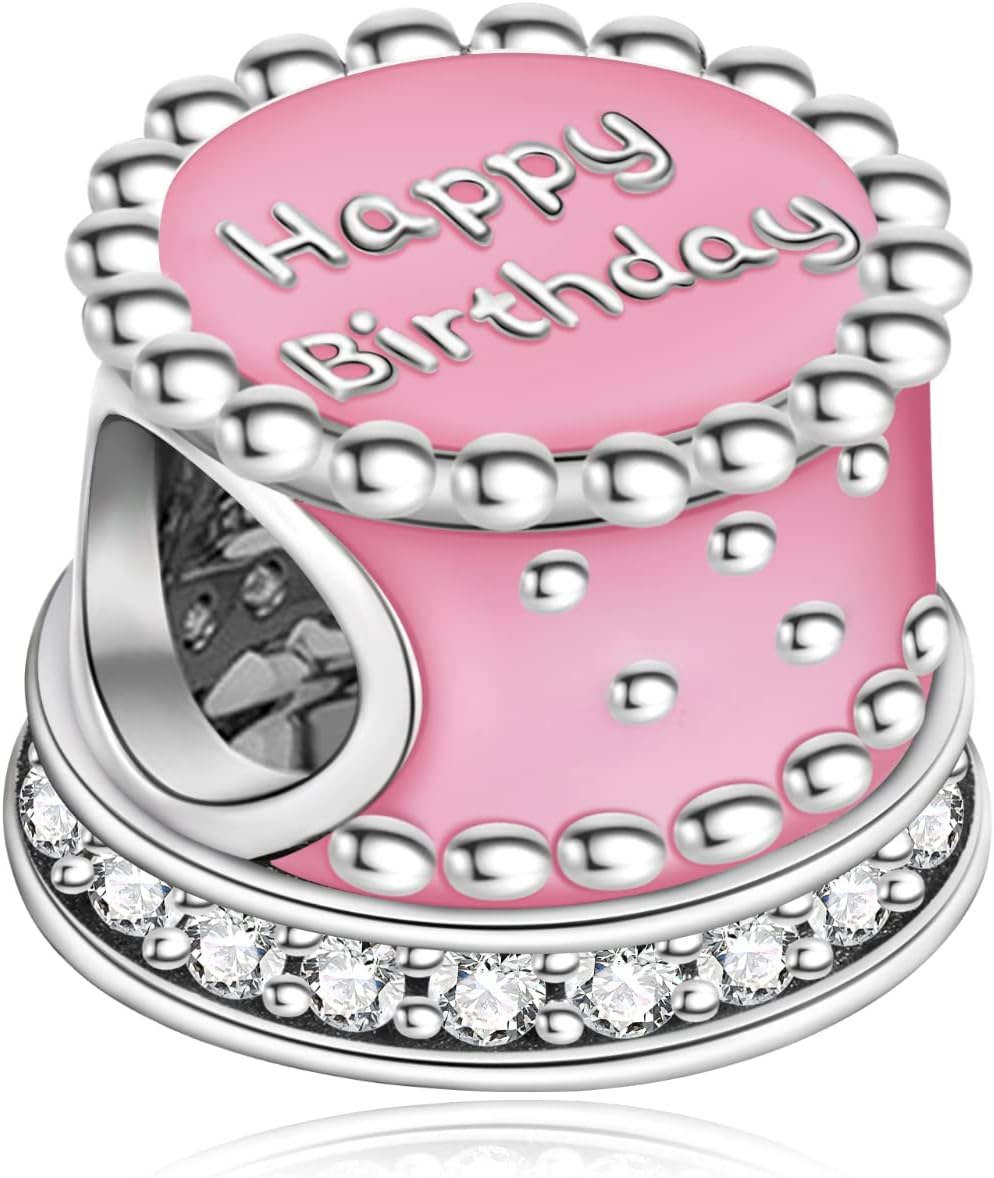 S925 Charms for Pandora Bracelets and Necklaces, Gifts for Women on Birthday, Anive...