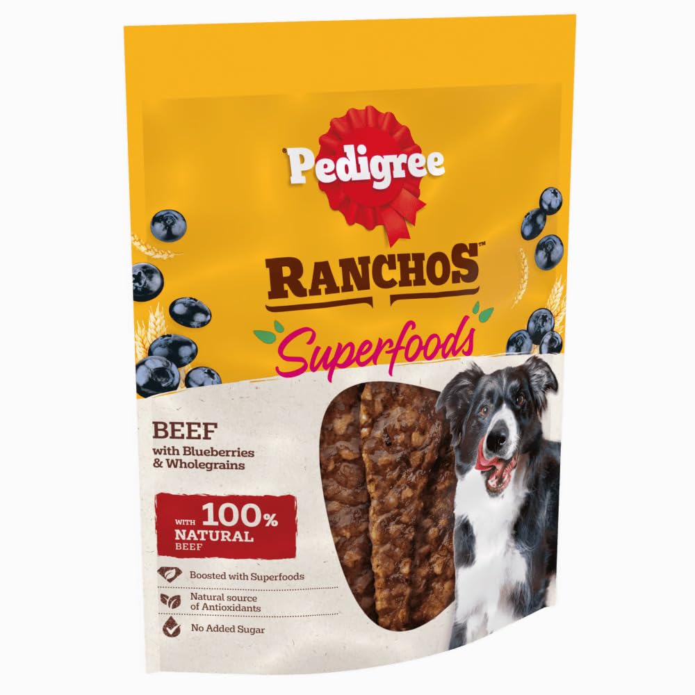 Pedigree Ranchos Superfoods with Beef, 70 g