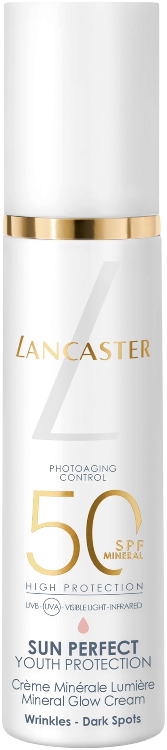 Lancaster Sun Perfect - Mineral Glow Cream SPF50, 50 ml
