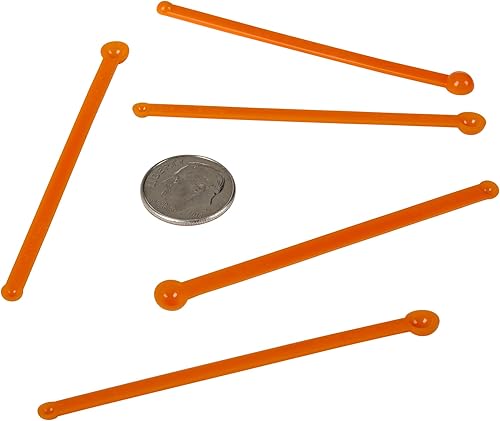 Cucharas medidoras de plástico de doble cara de 0.0 fl oz y 0.0 fl oz (mililitros), sin BPA, sin estática, suplementos en polvo, FitPowders (100