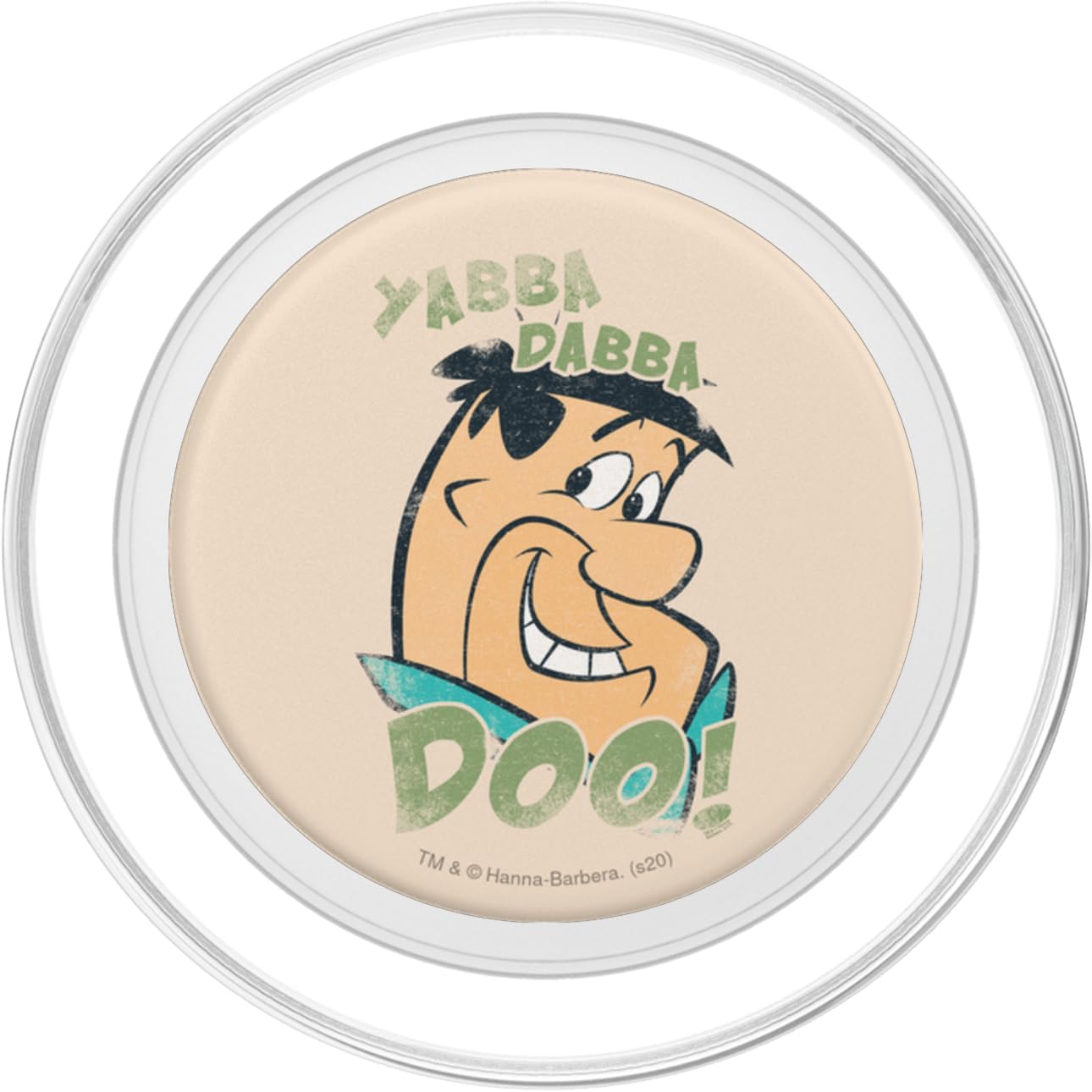 The Flintstones Vintage Yabba PopSockets MagSafe PopGrip for iPhone