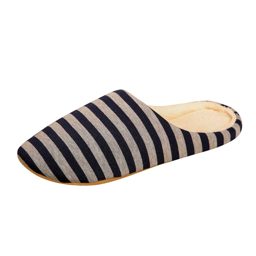 Soft Warm Home Bedroom Shoes Anti-Slip Slippers Winter Mans Floor Plush Mens Slipper Mens Slippers