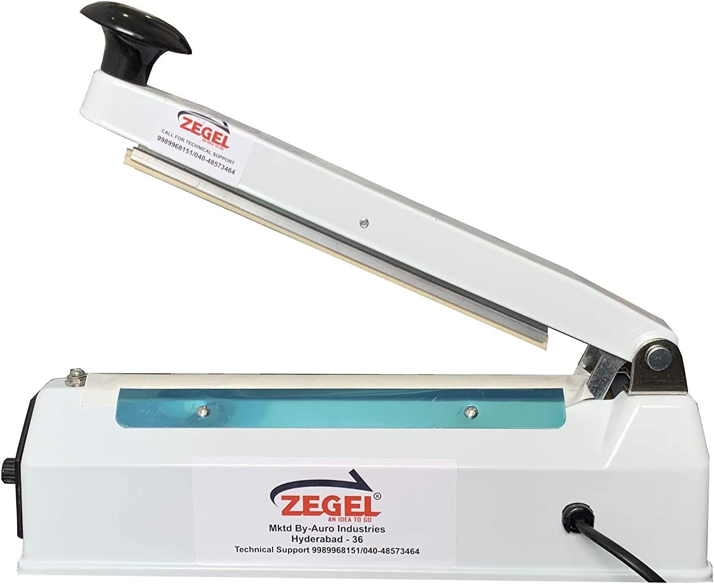 Sealing Machine with Long Handle for Plastic Packaging (8-inch) Colour may vary