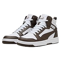 PUMA Rebound V6, Scarpe da Ginnastica Unisex – Adulto, Bronze Piatto White, 44 EU