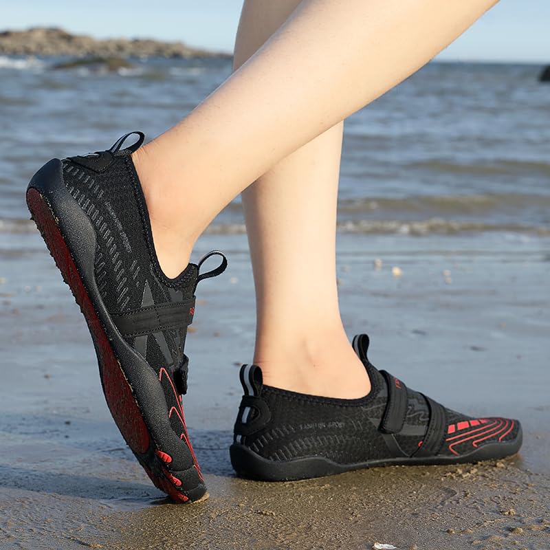 Water Shoes for Women Men Barefoot Breathable Quick-Dry Aqua Sports Beach River Hiking Athletic Swim Surf3