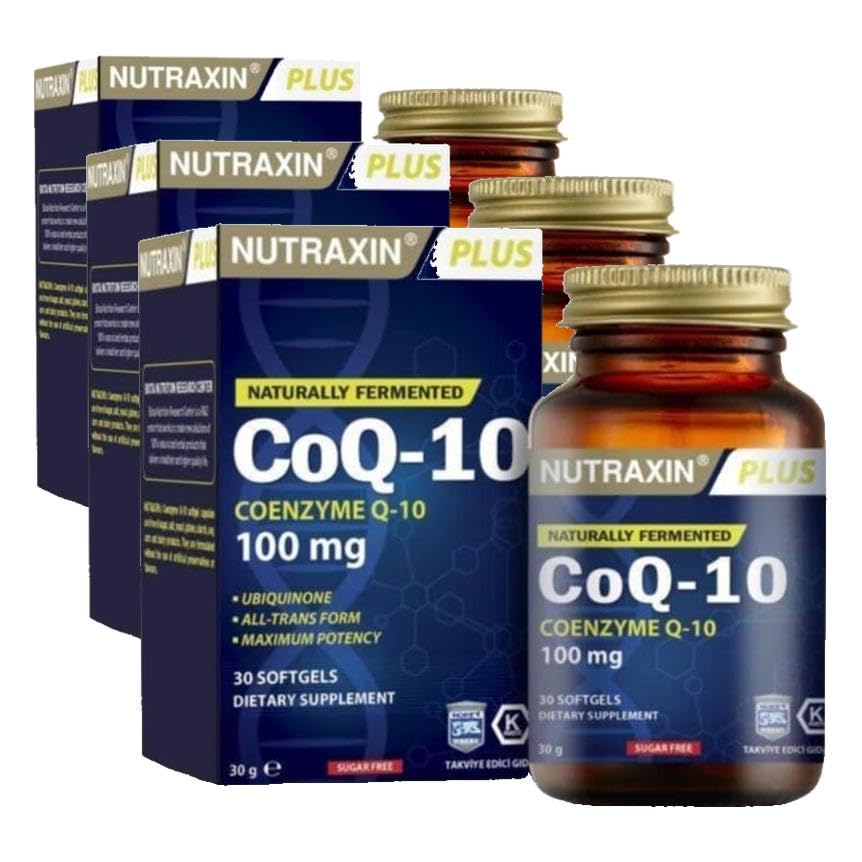 NUTRAXİN NUTRAXIN KOENZIM Q10 TABLET 1 Paket(1 x 30 Kapseln), 0.08 kg (3 paketi)