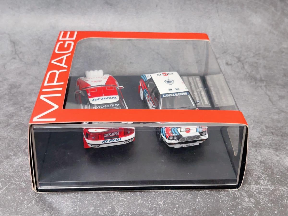 hpi 1/43 モンテカルロ セット トヨタセリカ ＆ランチアデルタ16v