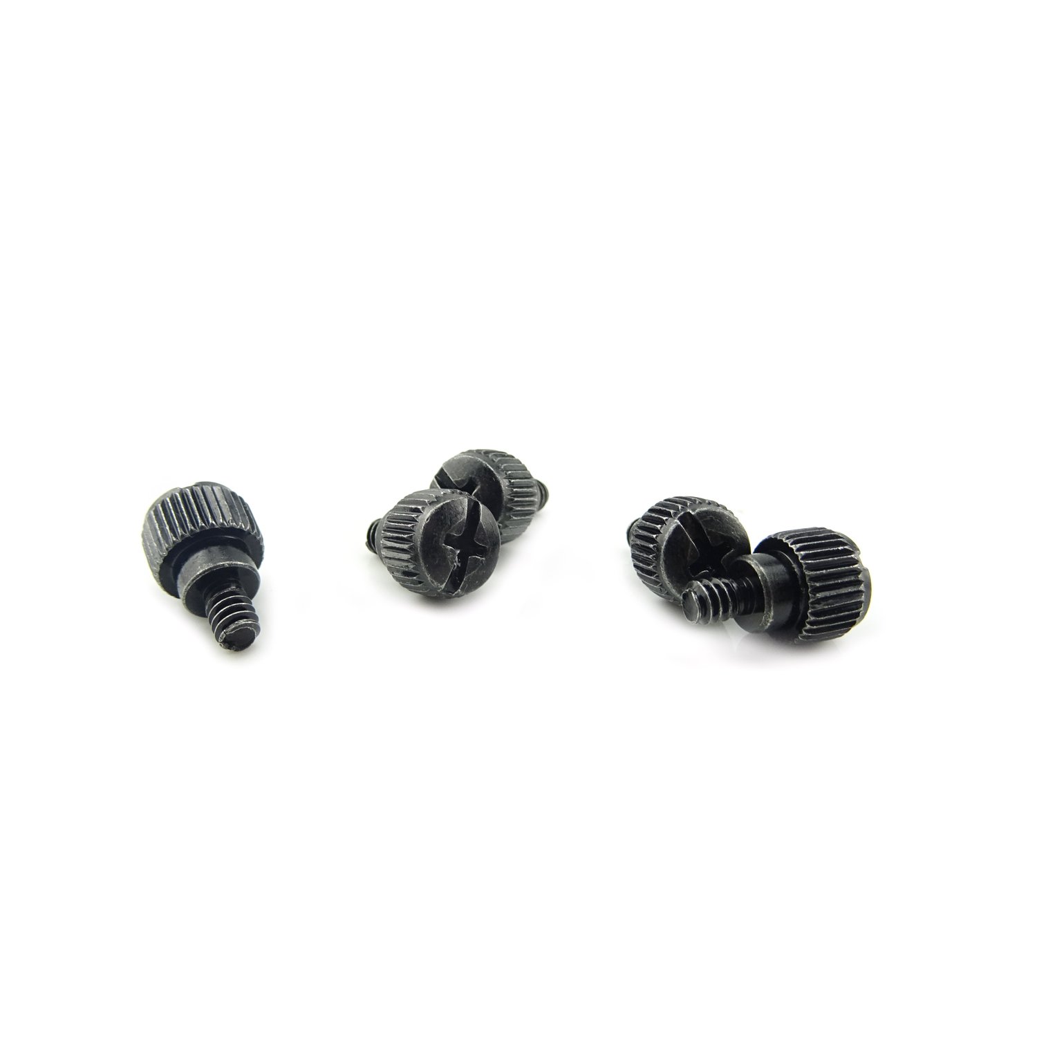 Computer Case Screws - 50 Black Thumb Screws -3 Computer Case Screws - 50 Black Thumb Screws -3