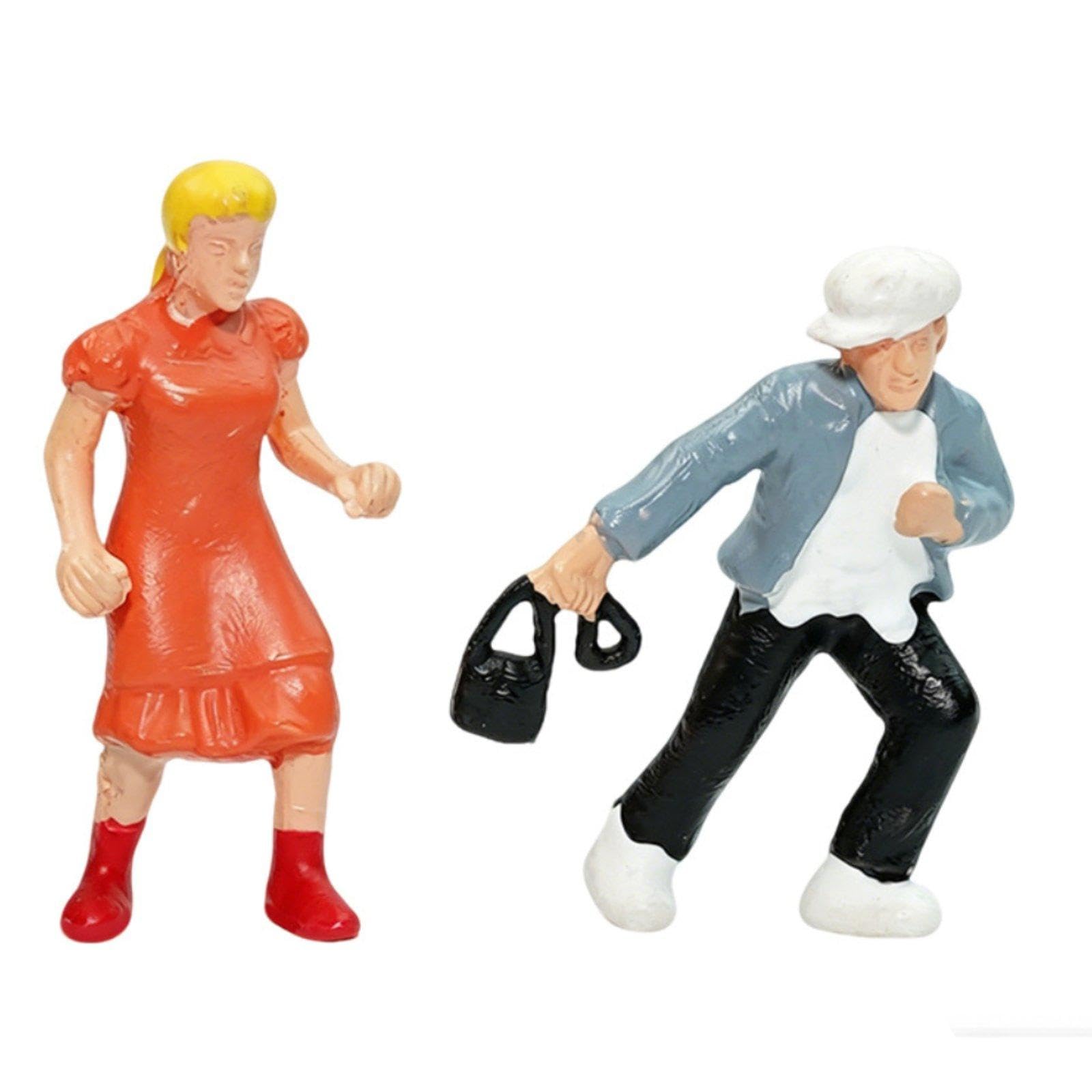 6 Pezzi Figure in 1:87, Piccole Figure per Diorami, Progetti di Costruzione,