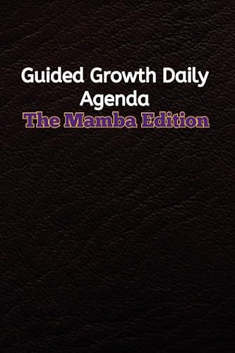 Miniatura 1 de Guided Growth Daily Agenda The Mamba Edition A 28-Day Daily Planner Focused on Growth and Impact