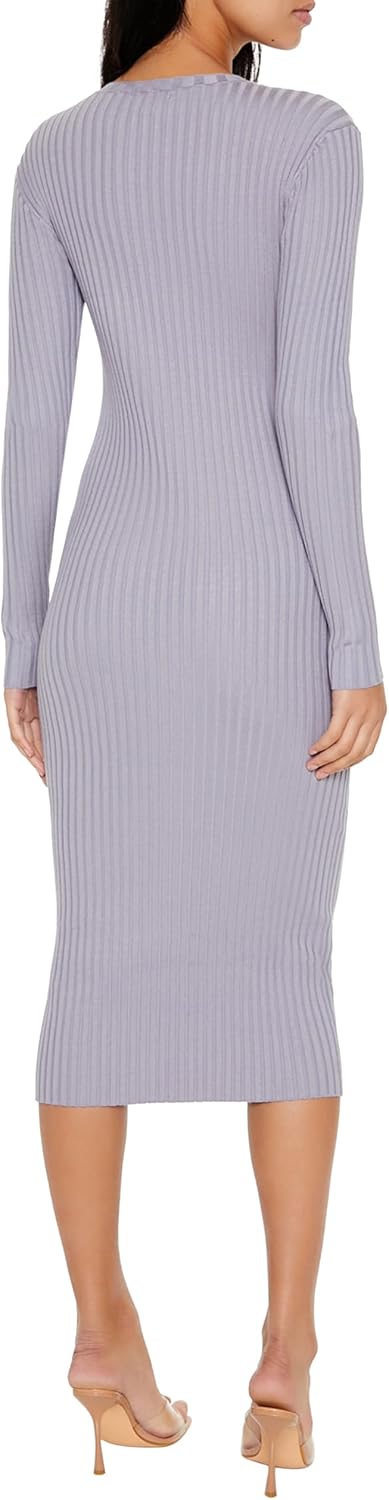 Forever 21 Womens Bodycon Midi Sweater Dress - Image 4