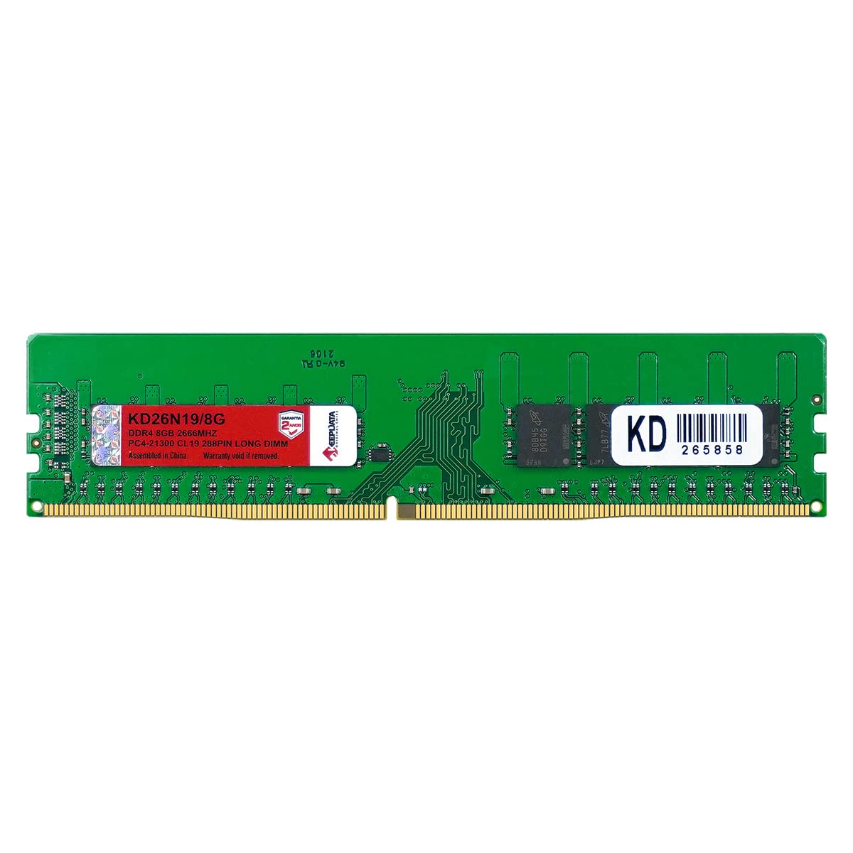 Memória Ram Desktop Ddr4 8gb 2666mhz Keepdata Kd26n19/8g | Amazon