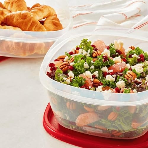 Rubbermaid Easy Find Red Food Storage Containers #TOP26