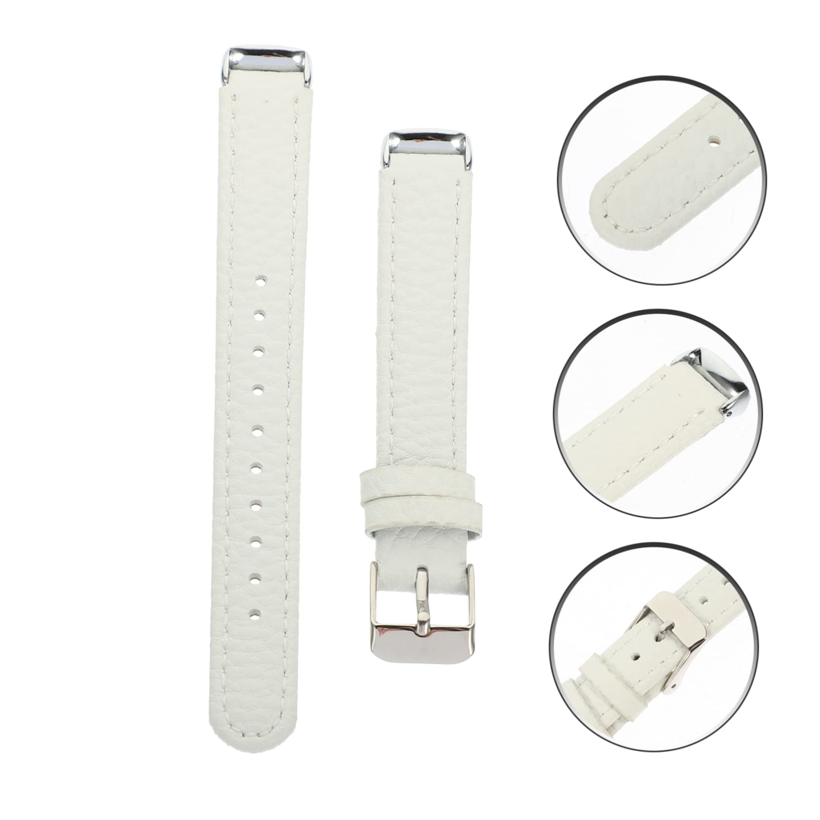 Hemobllo 4 Pièces Mince Bracelet Pour Femme Bracelet En Cuir Portable Pour Femme De Montre Montres De Remplacement Réglable Compatible Avec Para Bandes Pour Élégante