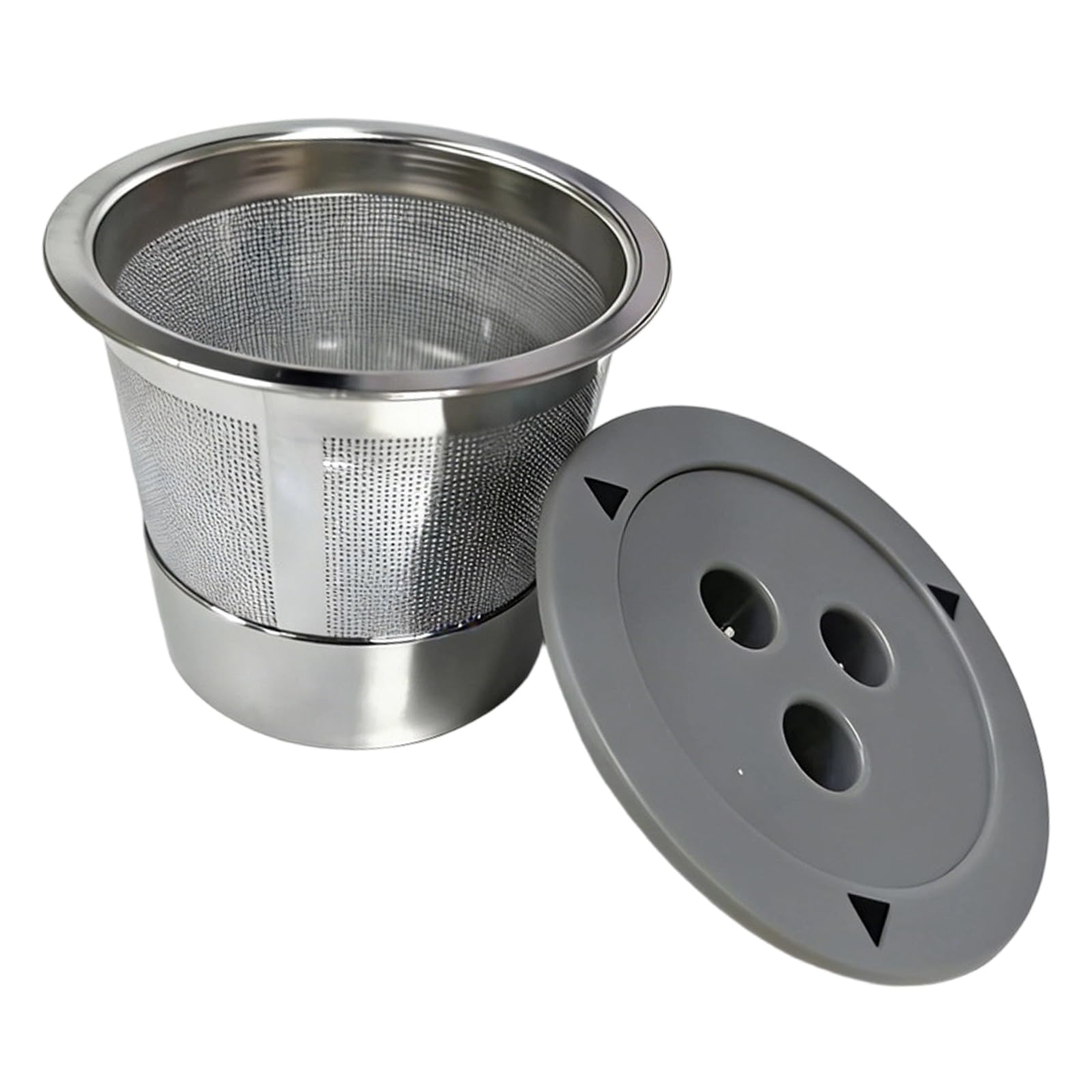 Carotoe Multicolor Stainless Steel Single Serve Beverage Filter For Brewing Systems Reduces Waste And Enhances Flavor Complimentary Single Serve