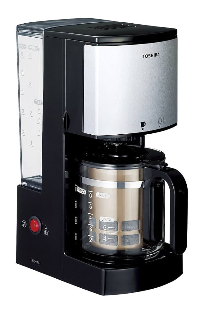 TOSHIBA coffee maker black HCD-6MJ (K) [Kitchen] (japan