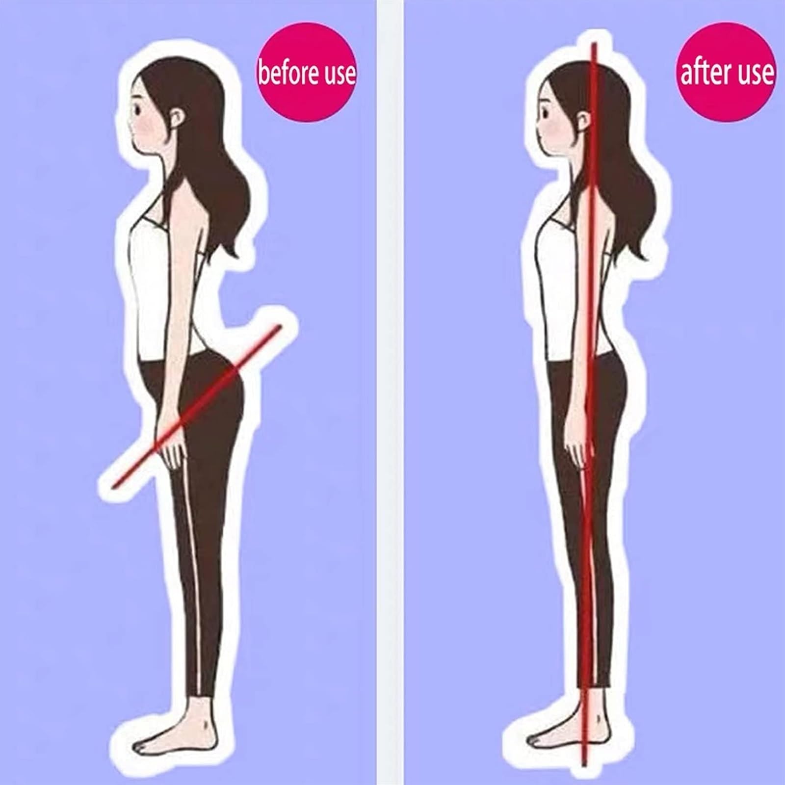 Cinturón de corrección de pelvis for mujer Cinturón de cadera de pelvis Corrección de cadera transpirable Faja corporal Recuperación posparto Cinturón de corrección de pérdida de peso del vientre(L)
