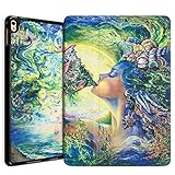 Apple iPad Pro 9.7 Case 2016, Leafbook iPad Pro 9.7 Leather Case with Auto Sleep / Wake Feature [Slim Fit] Standing Protective Smart Cover Case for Apple iPad Pro 9.7-inch Model Tablet,Goddess