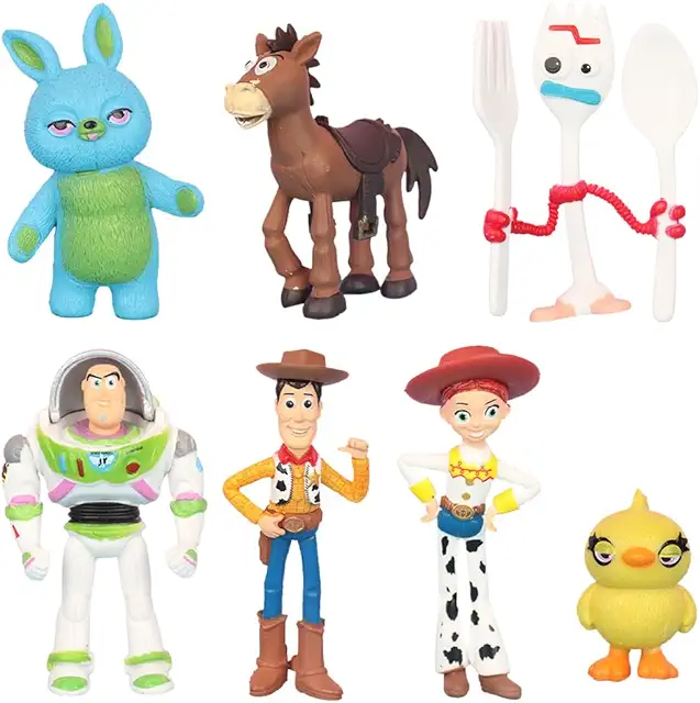 Set de 7 Mini Figuras Roblox para Decoración de Tartas y Fiestas