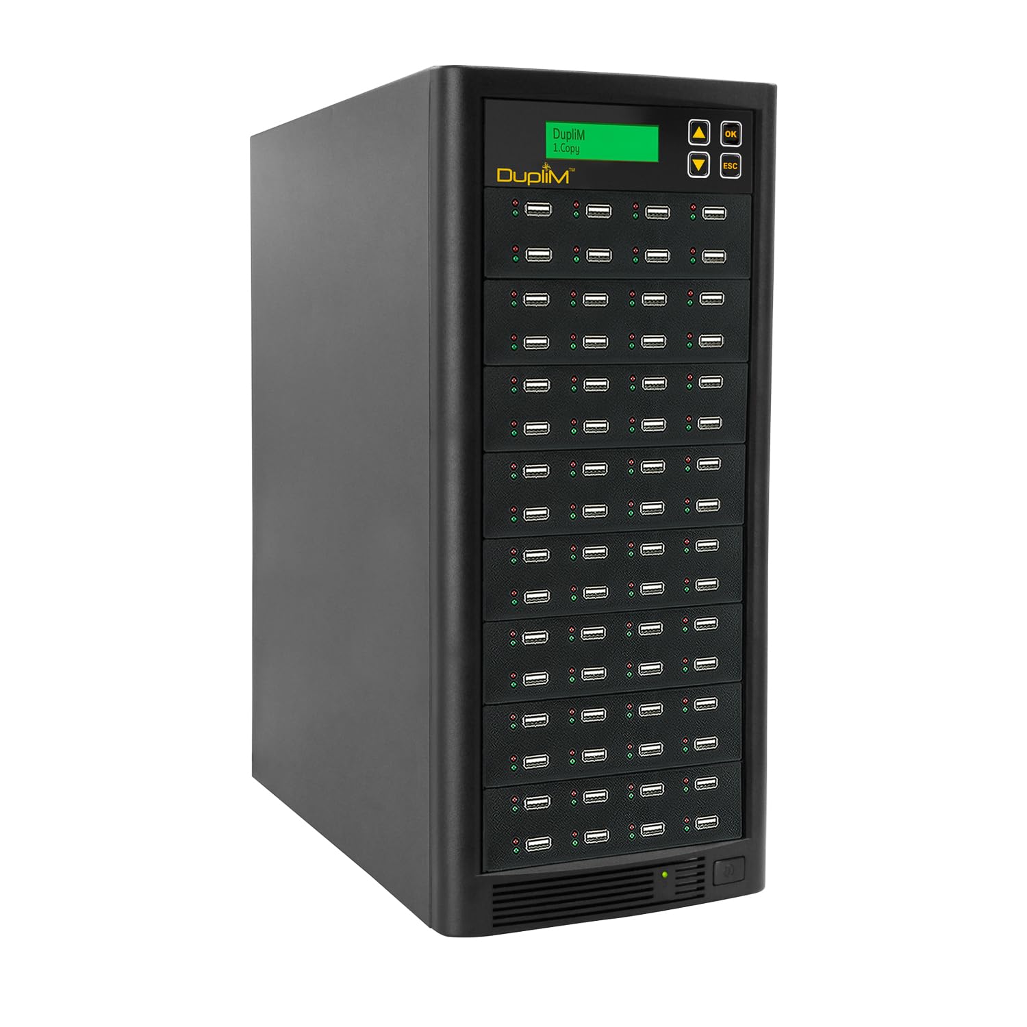 DupliM 1:63 USB Flash Drive Duplicator Stand-Alone Burner Cloner Copier (1 to 63)