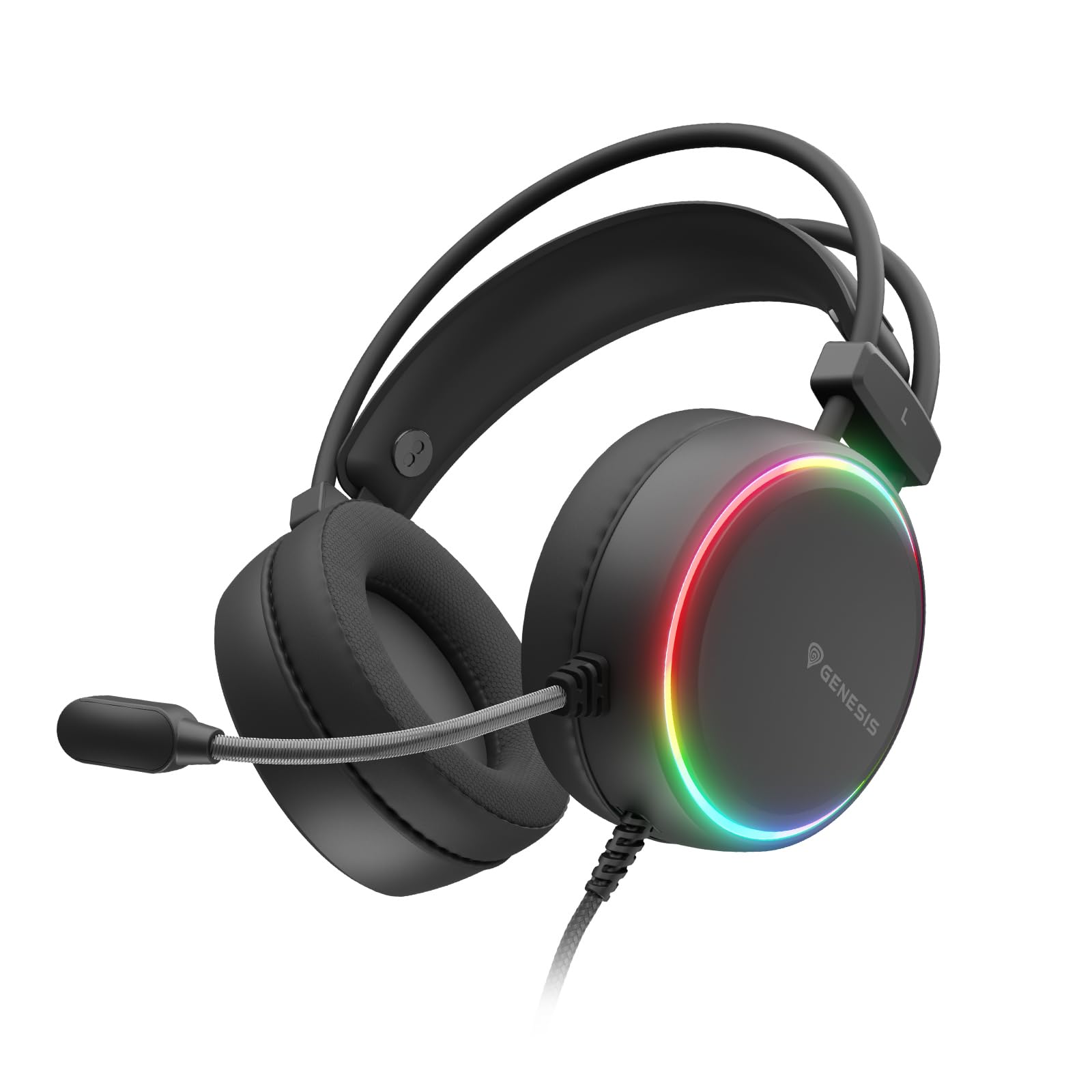 Genesis AURICULARES GAMING NEON 613 G2 2.0 RGB NEGRO