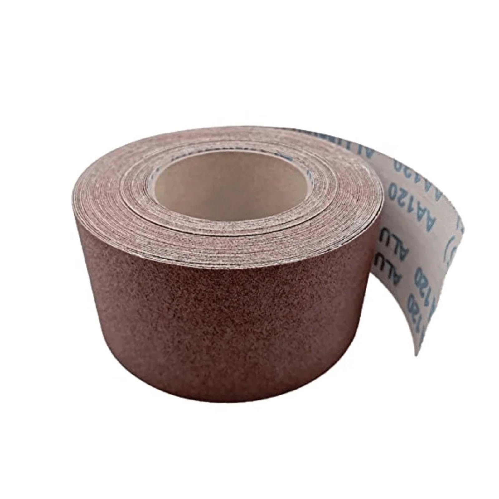 Rotolo di Carta vetrata Larghezza 3 Pollici Tela smeriglio Rotolo di Carta abrasiva all'ossido di Alluminio Carta vetrata Continua for piastrellatura di Metalli Lavorazione del Legno(320)