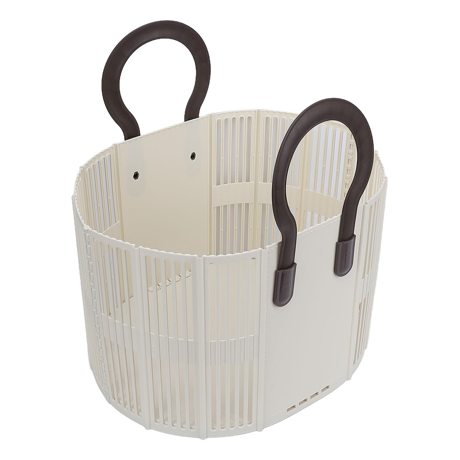 CHICIRIS Cesta para la Colada con Asas, Contenedor de Almacenamiento Duradero, Espacioso y Plegable para la Colada y la Ducha, 45x36x30cm