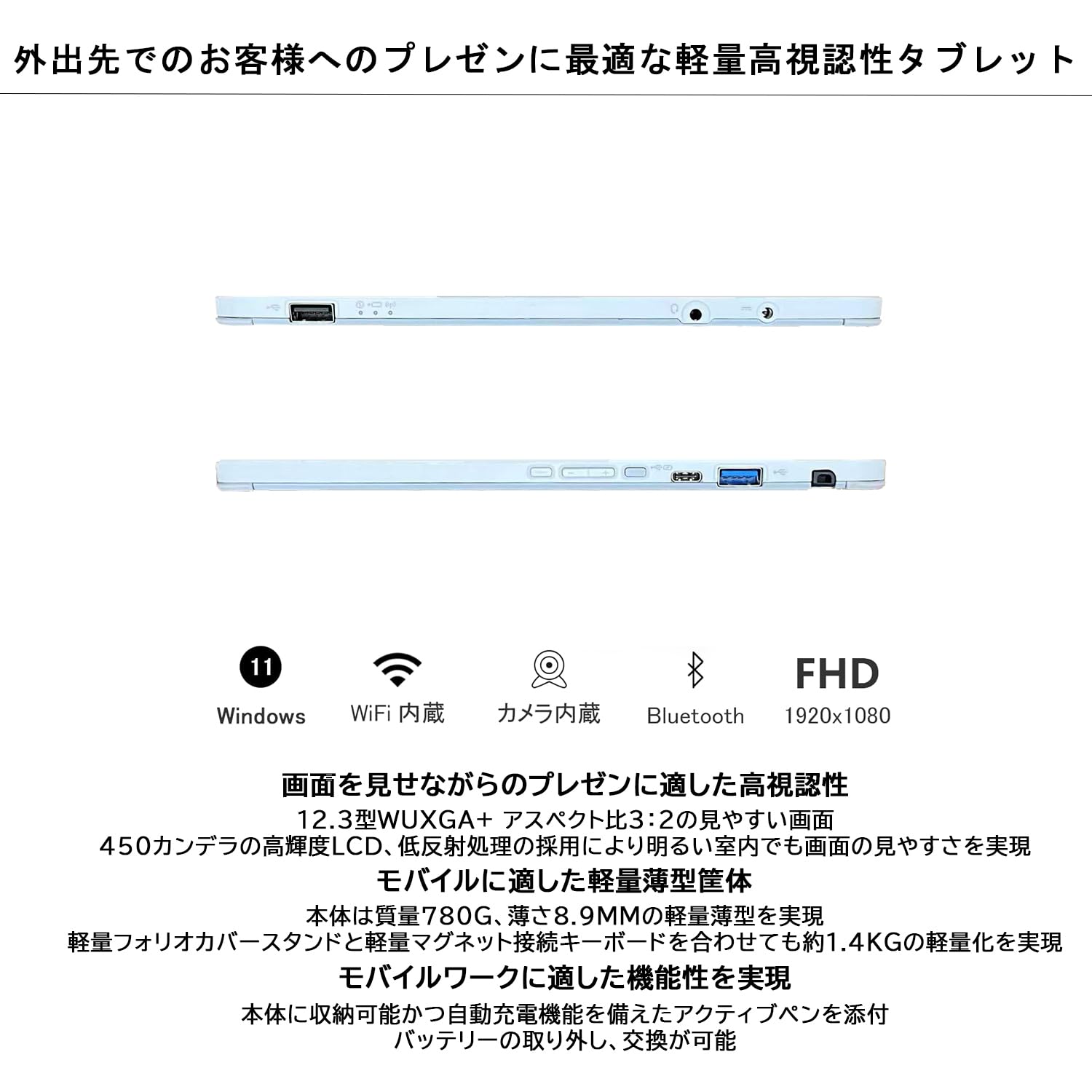 Amazon.co.jp: 【整備済み品】富士 通 2in1ノートパソコン V727【本体