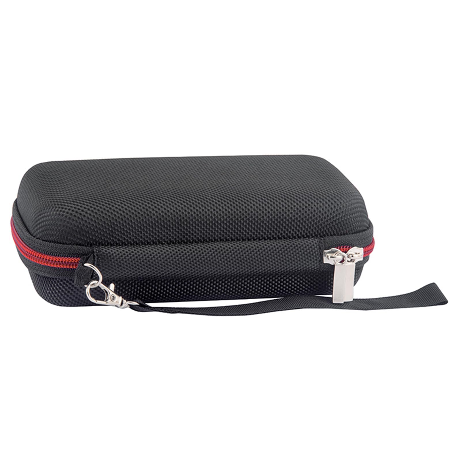 Nopoxa Black Carrying Bag For Flukef101 F106 F107 Digital Multimeter Eva Case Storage Bag Dualzipper Organizerbag With Interlayer
