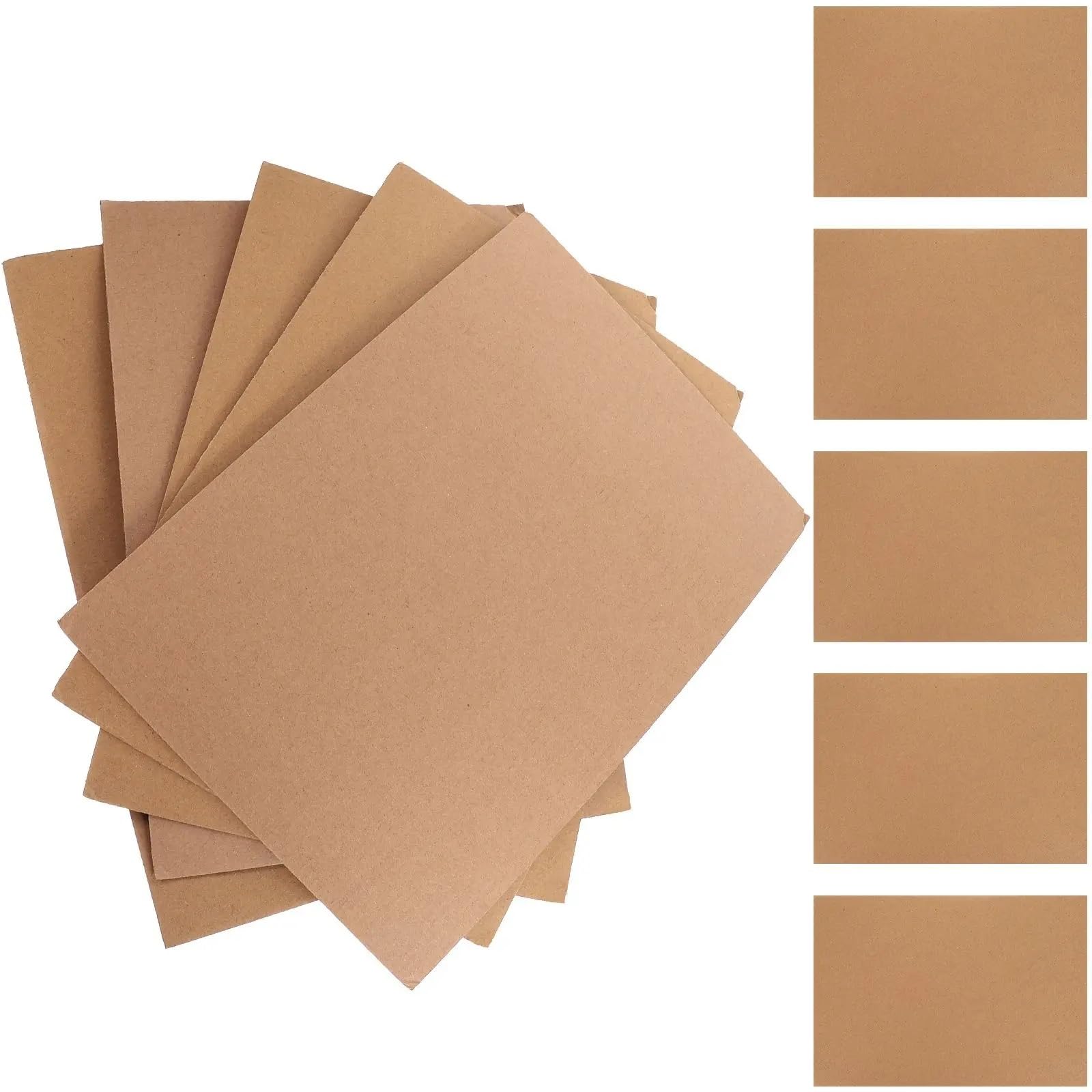 Feuilles de carton 30 feuilles A4 21x30cm carton ondulé emballage boîte express papier expédition industrielle artisanat durable