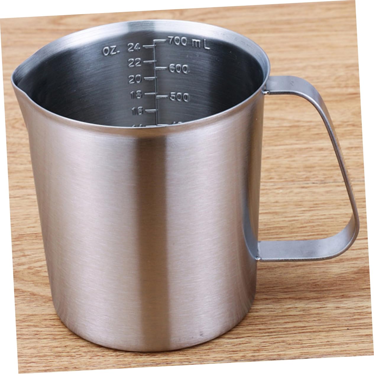 Ciieeo Tasse à Mesurer Acier Inoxydable avec Graduations pour Café Thé au Lait et Pâtisserie