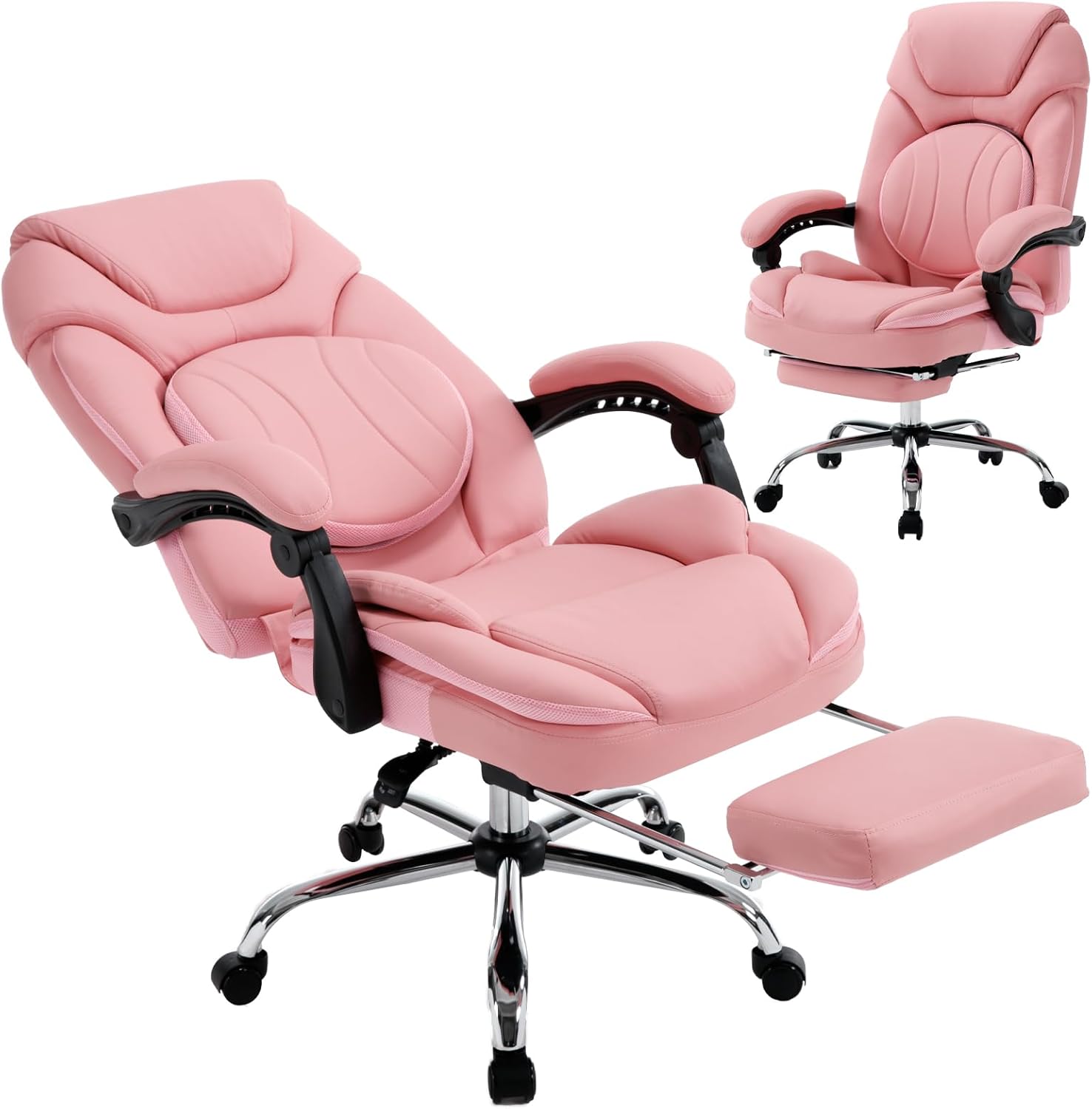 SoftLuxe – Executive Office Chair with Padded Comfort Support