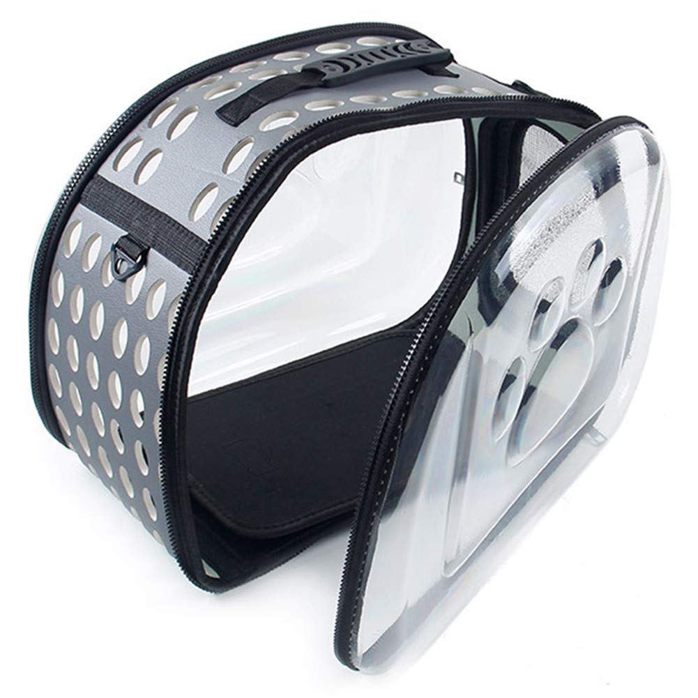 Transportin Perro Pequeño Transportin para Gatos Trasportines Perro Transportin Gato Grande Trasportines Perro Pequeños Transportin Gato Transportin para Perros Gray,L