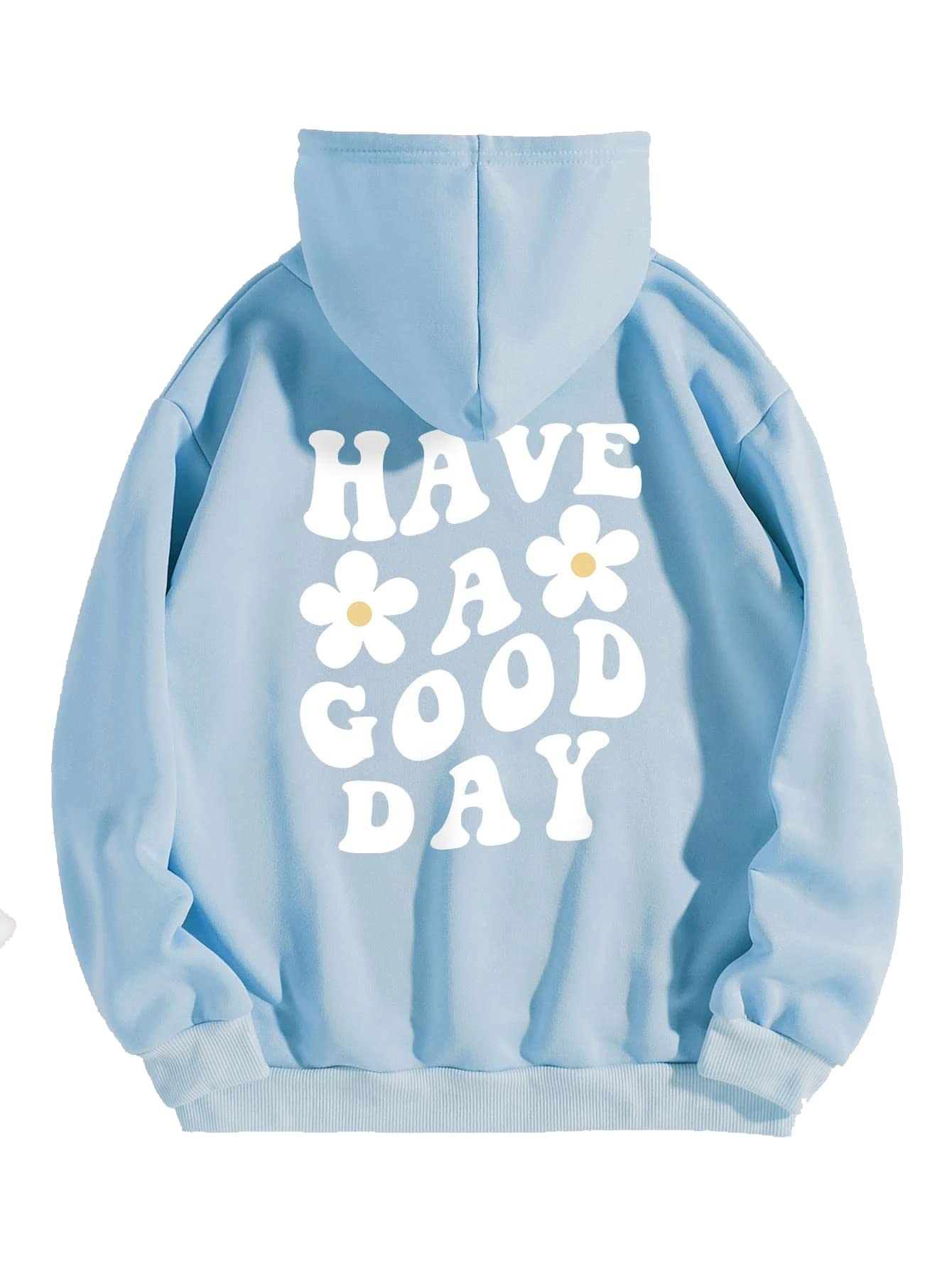 sxv style SXV 'Have a Good Day’ Printed Cool Aesthetic Sweatshirt Hoodie-picture-40
