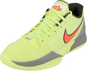 Nike Ja 2 Basketball Shoes (FD7328-001, Black/Light Smoke Grey/Light Lemon Twist/Phantom)