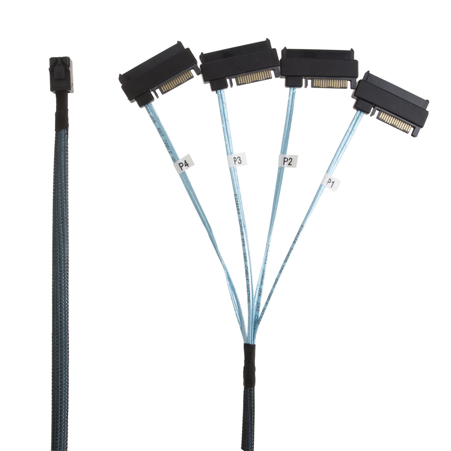 Sas To Sata CableCreation Internal Mini SAS HD Cable - 3.3ft SFF-8643 To SFF-8087 SAS Connection Cable Mini Sas To Sata Cable