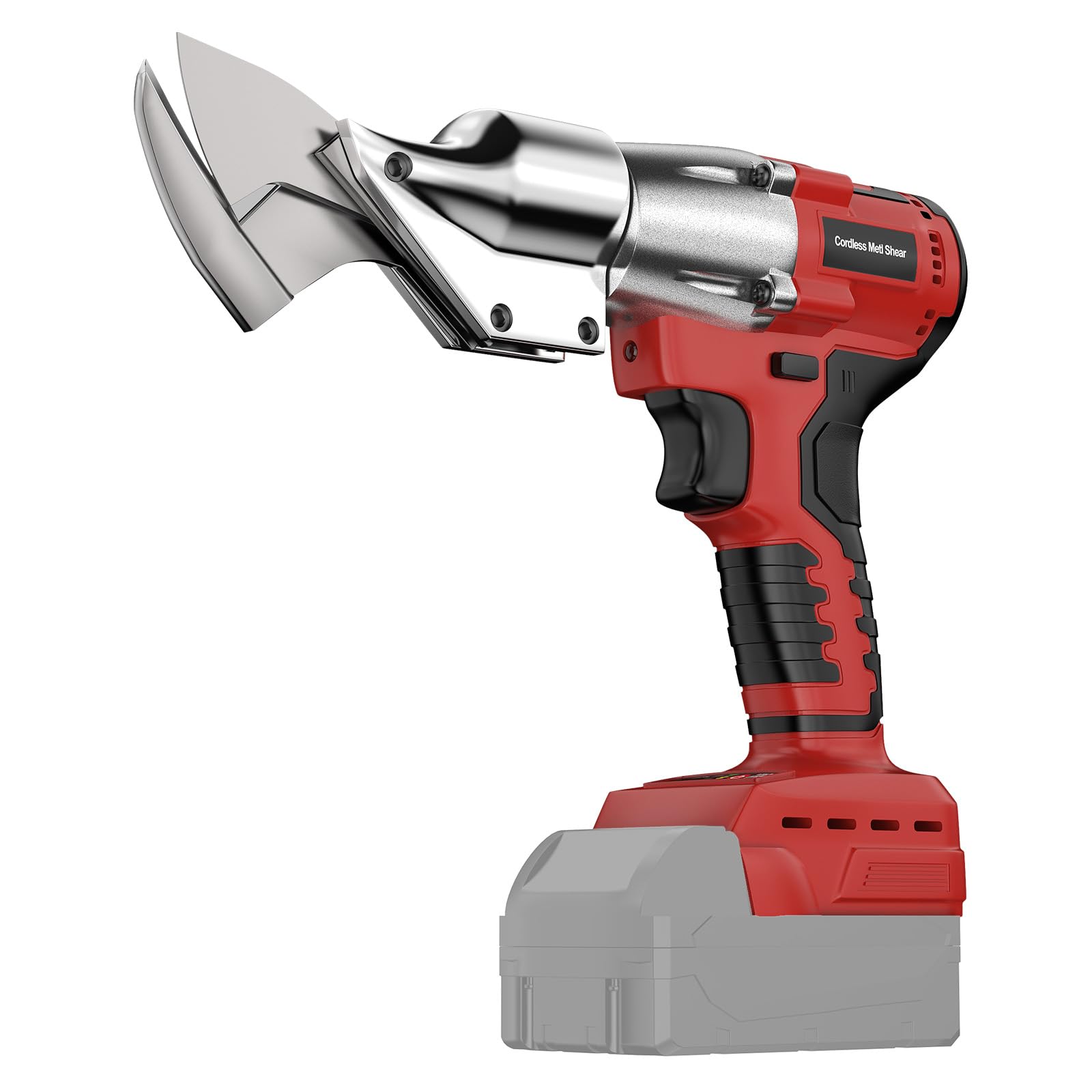 Cordless Sheet Metal Cutter Brushless Compatible with Milwaukee 18v Battery(Tool Only), Metal Shears 360 Degree Pivoting Head for Cutting Stainless Sheet, Metal, Iron, 221 Ft-Lbs Torque