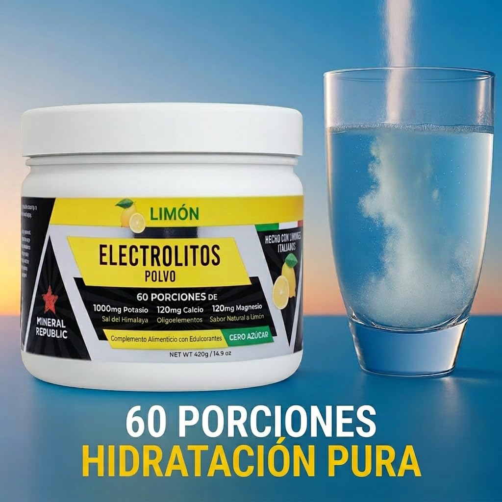 Honest Electrolyte Powder: Electrolitos de alta potencia sin azúcar/