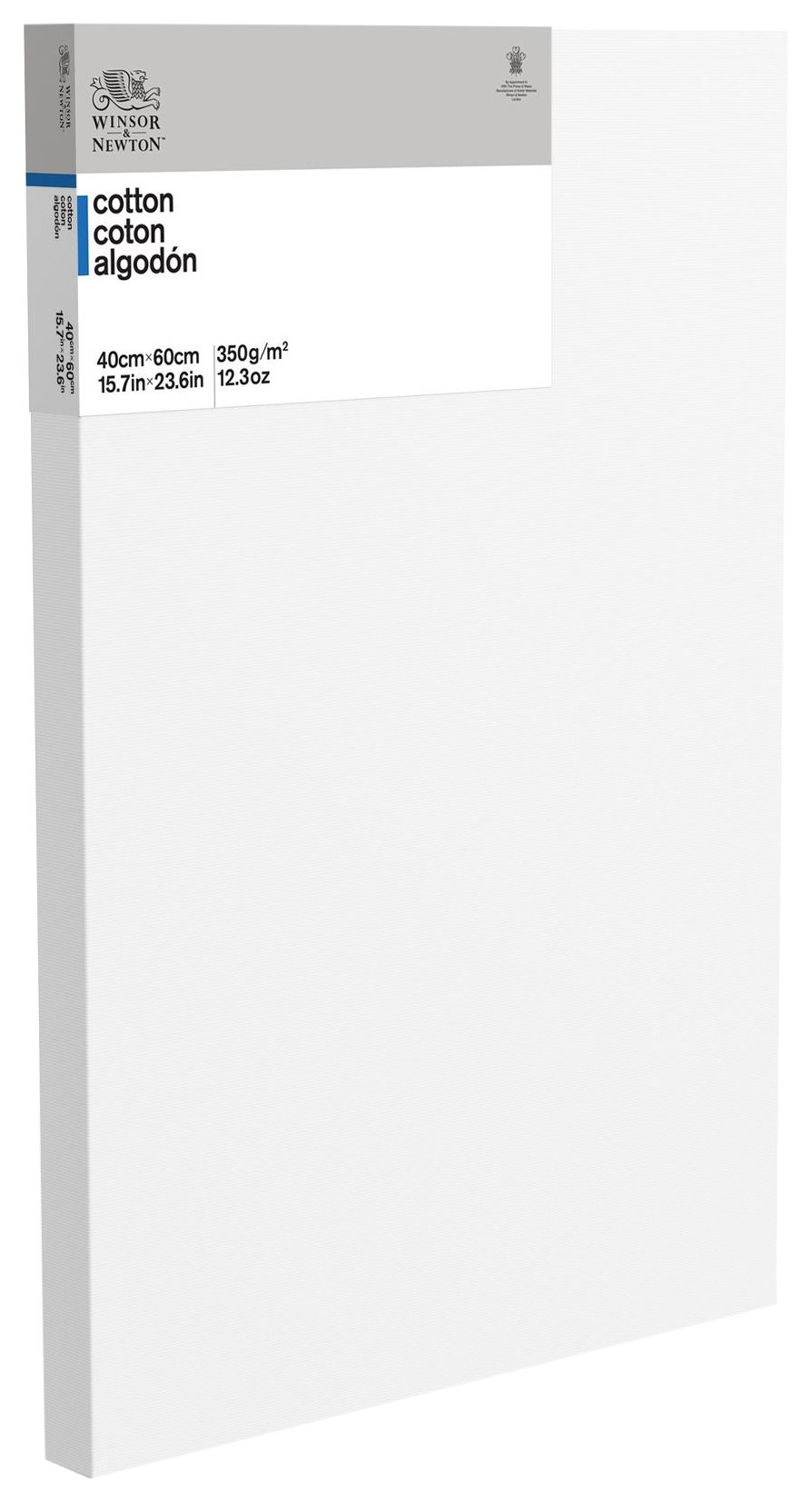 Winsor & Newton Classic 6201139 Stretcher Frame Triple Primed 350 g/m² Strip Thickness 35 mm Cotton Deep Edge 40 x 60 cm