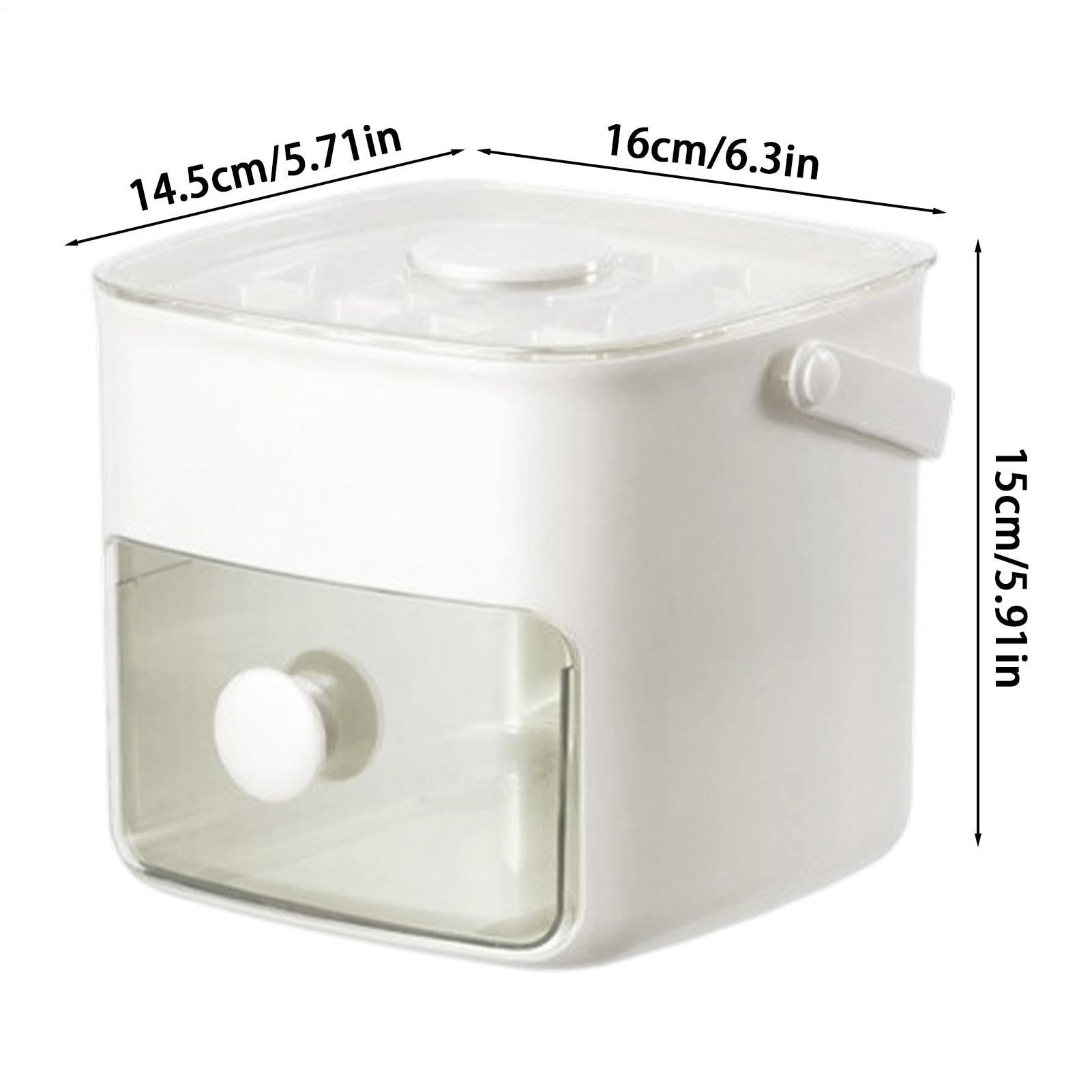 Bac à glaçons, boîte portable à 48 cubes à double étage | Moules à glaçons et plateaux pour boissons, whisky, cocktail, café, bricolage, congélateur