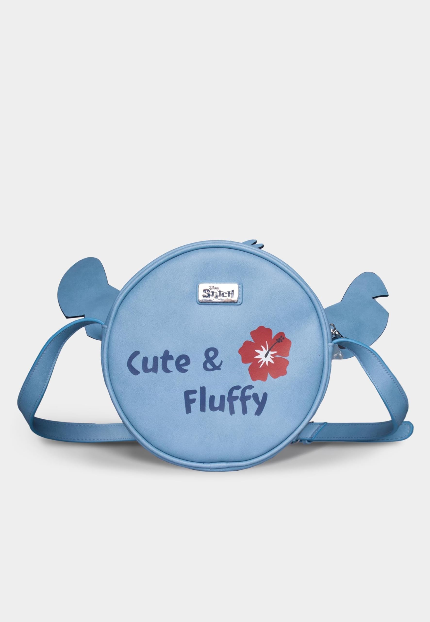 Disney Lilo & Stitch - Cute Stitch - Rounded Ladies Hangbag, Blue - Image 4