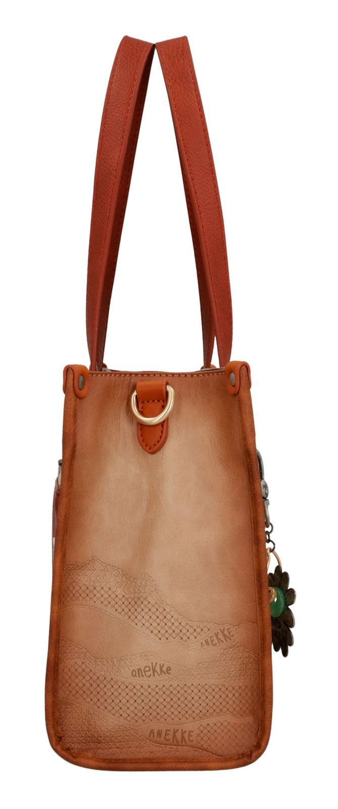 Anekke - Bolso Shopper de Mujer - Bolso de Poliester con 2 Asas y Bandolera - Cierre de Cremallera - Accesorios y Complementos de Mujer - Medidas 30x23x12 cm