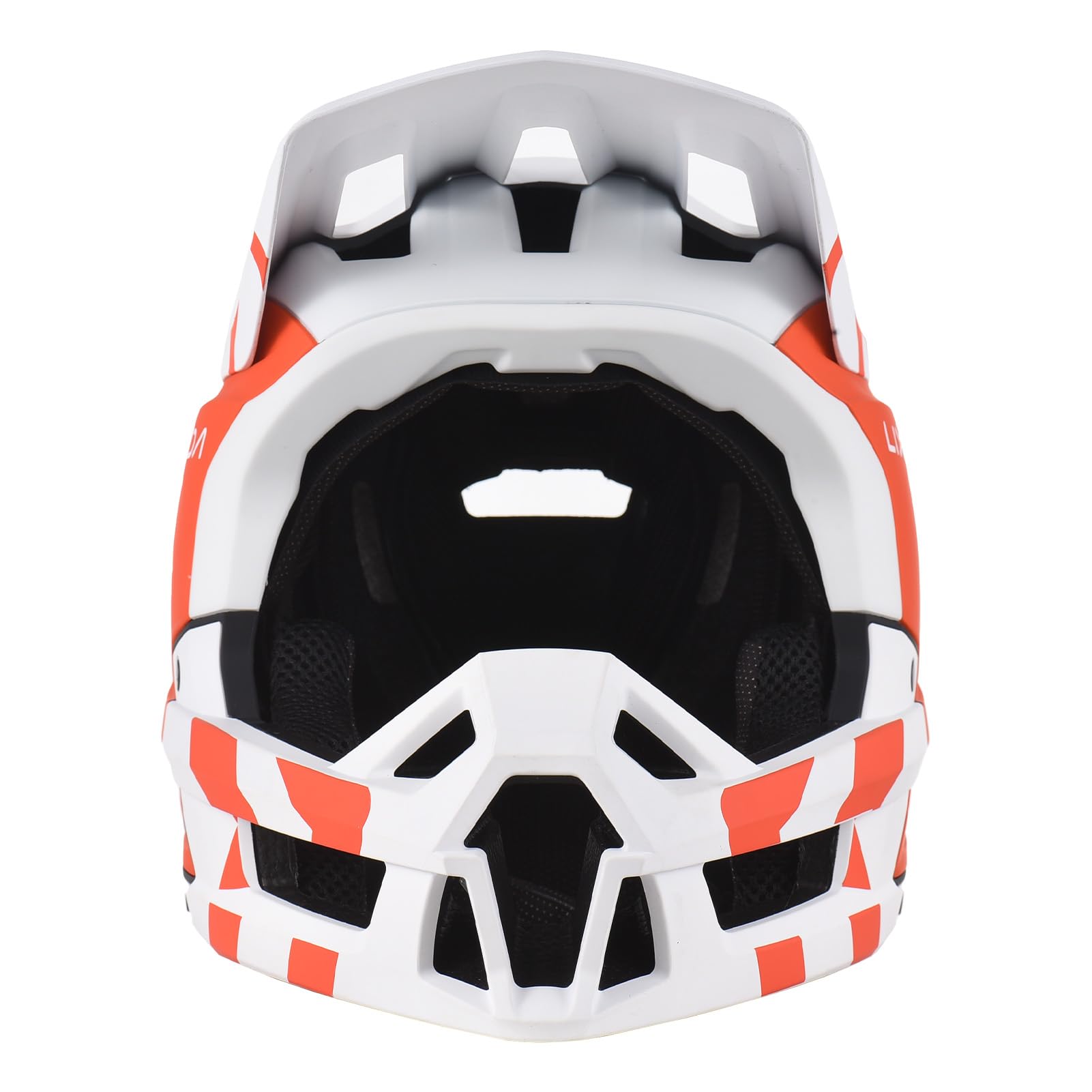 LIXADA Casque de Vélo de Montagne Complet Casque de Vélo Complet Casque Casque Léger avec 2 Doublures Amovibles pour la Circonférence de la Tête 61-62 Cm 59-60 Cm