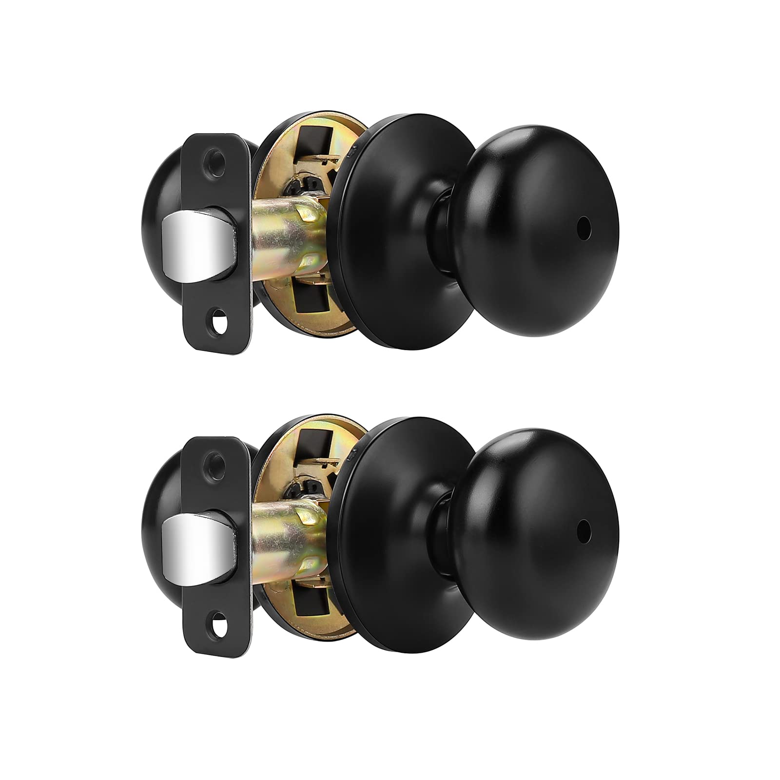 Probrico Privacy Door Knobs - Keyless & Stainless Steel -25